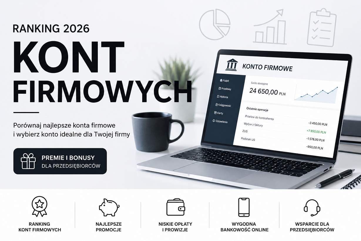 ranking kont firmowych